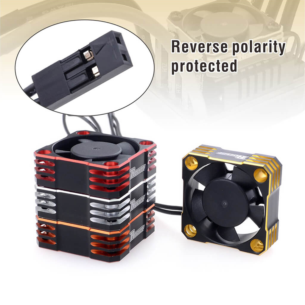 28000RPM Aluminium 30x30x10mm Cooling Fan for RC Motors