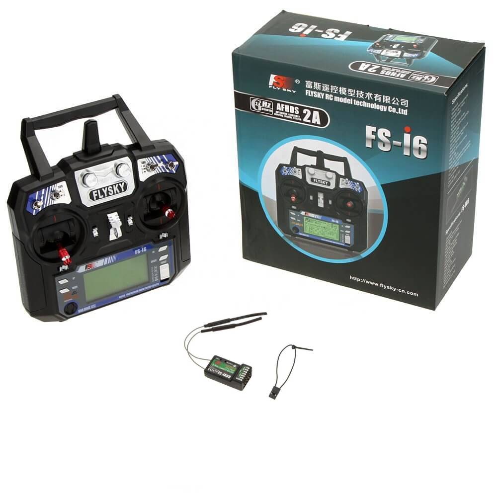 Flysky FS-i6 Radio 6 Channels Transmitter with Receiver