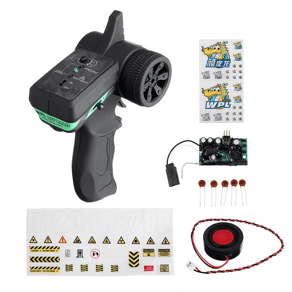 RES-V3 Radio Transmitter, ESC, Receiver & Sound Controller All-In-One