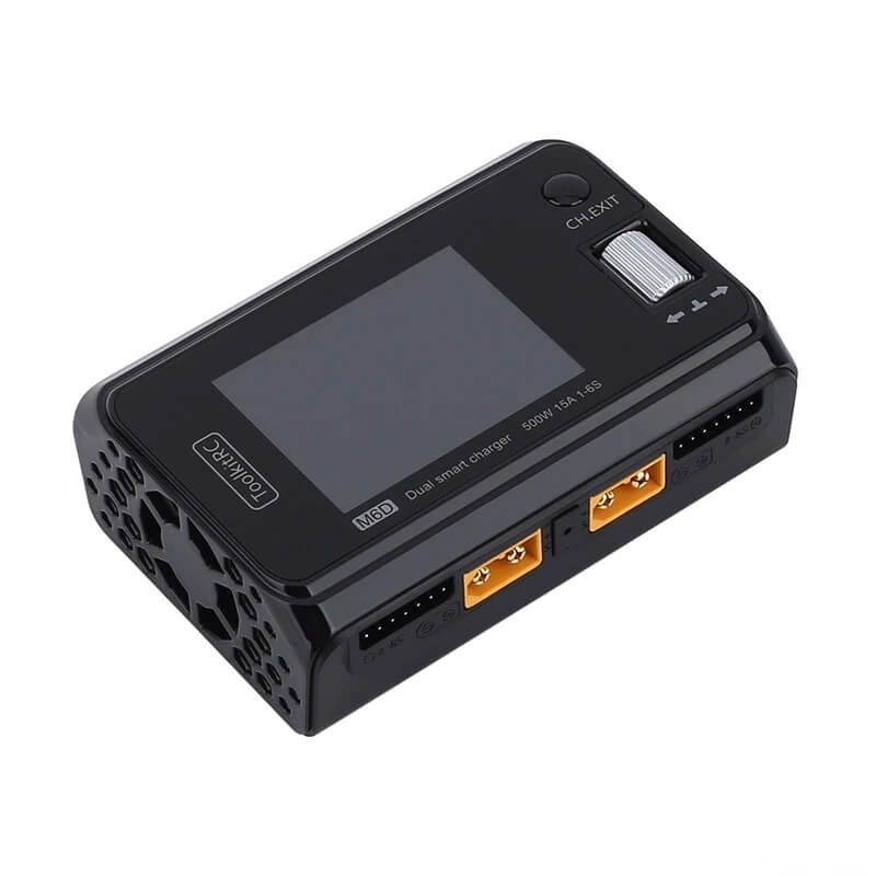 ToolkitRC M6D V3 Dual-Channel 500W Smart Battery Charger