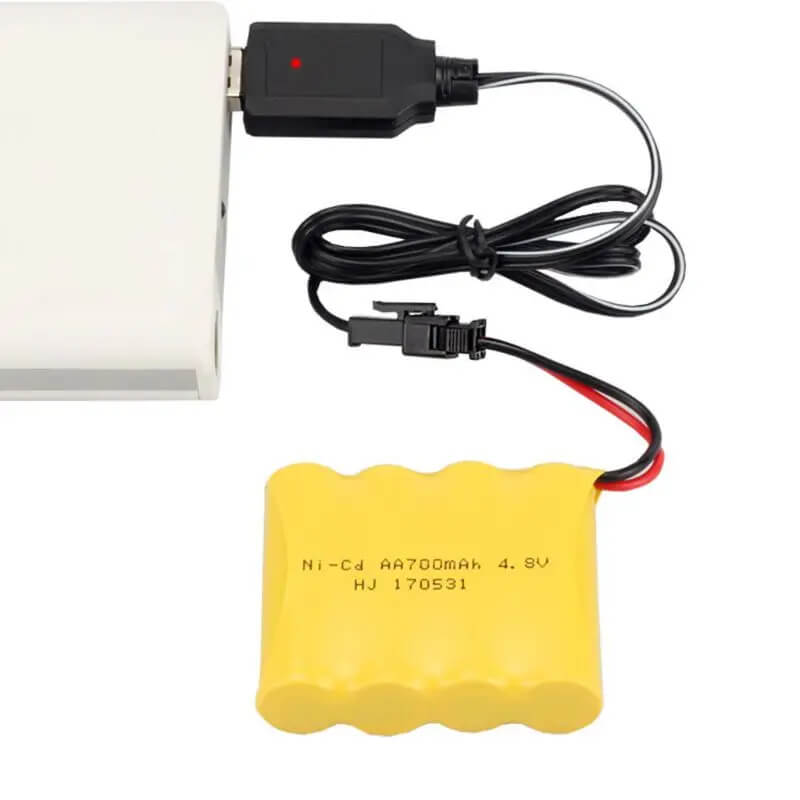 USB Charger for 4.8V Ni-CD / Ni-MH Rechargeable Battery