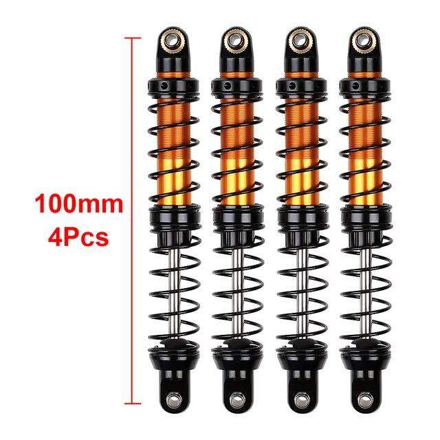 4pcs RC Rock Crawler Metal Shock Absorbers-
