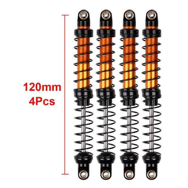 4pcs RC Rock Crawler Metal Shock Absorbers-