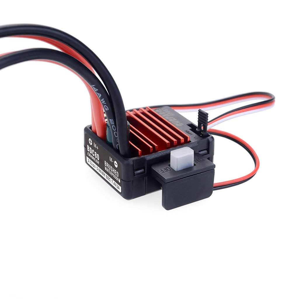 Surpass Hobby Waterproof Brushed 80A ESC-