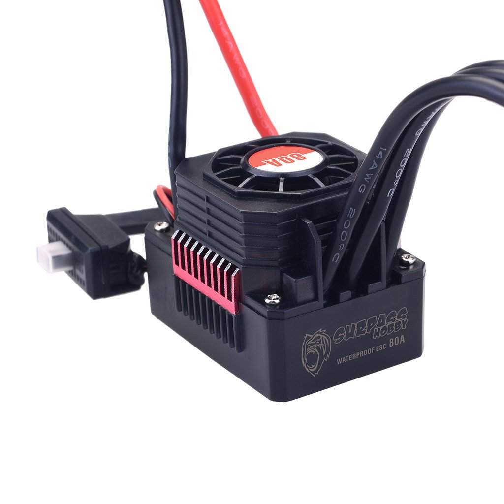 Surpass Hobby Waterproof Brushless 80A ESC-