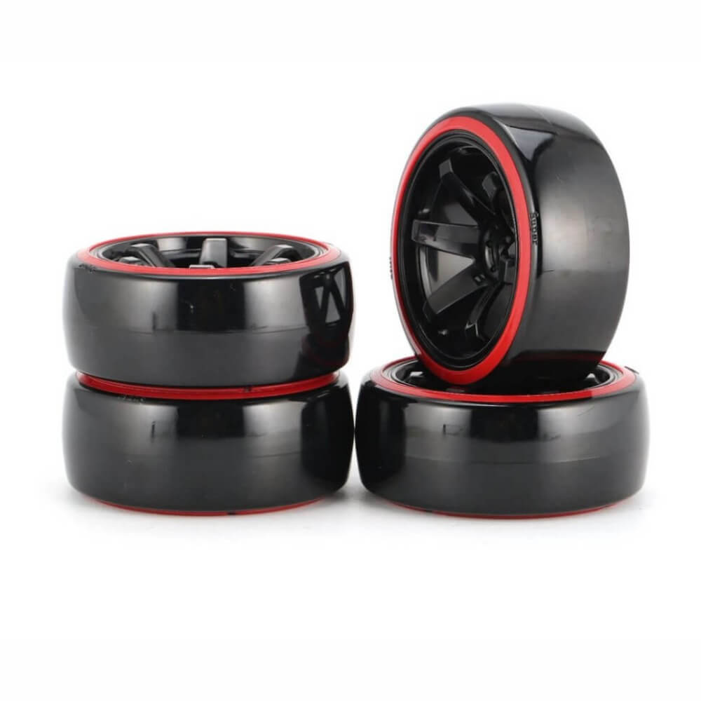 Hard Plastic Drifting Wheels for 1/10 RC Cars
