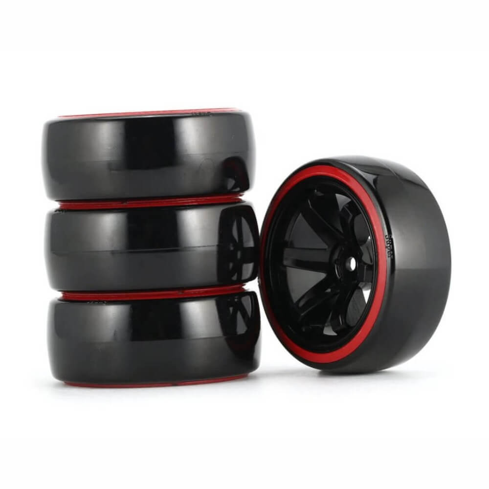 Hard Plastic Drifting Wheels for 1/10 RC Cars