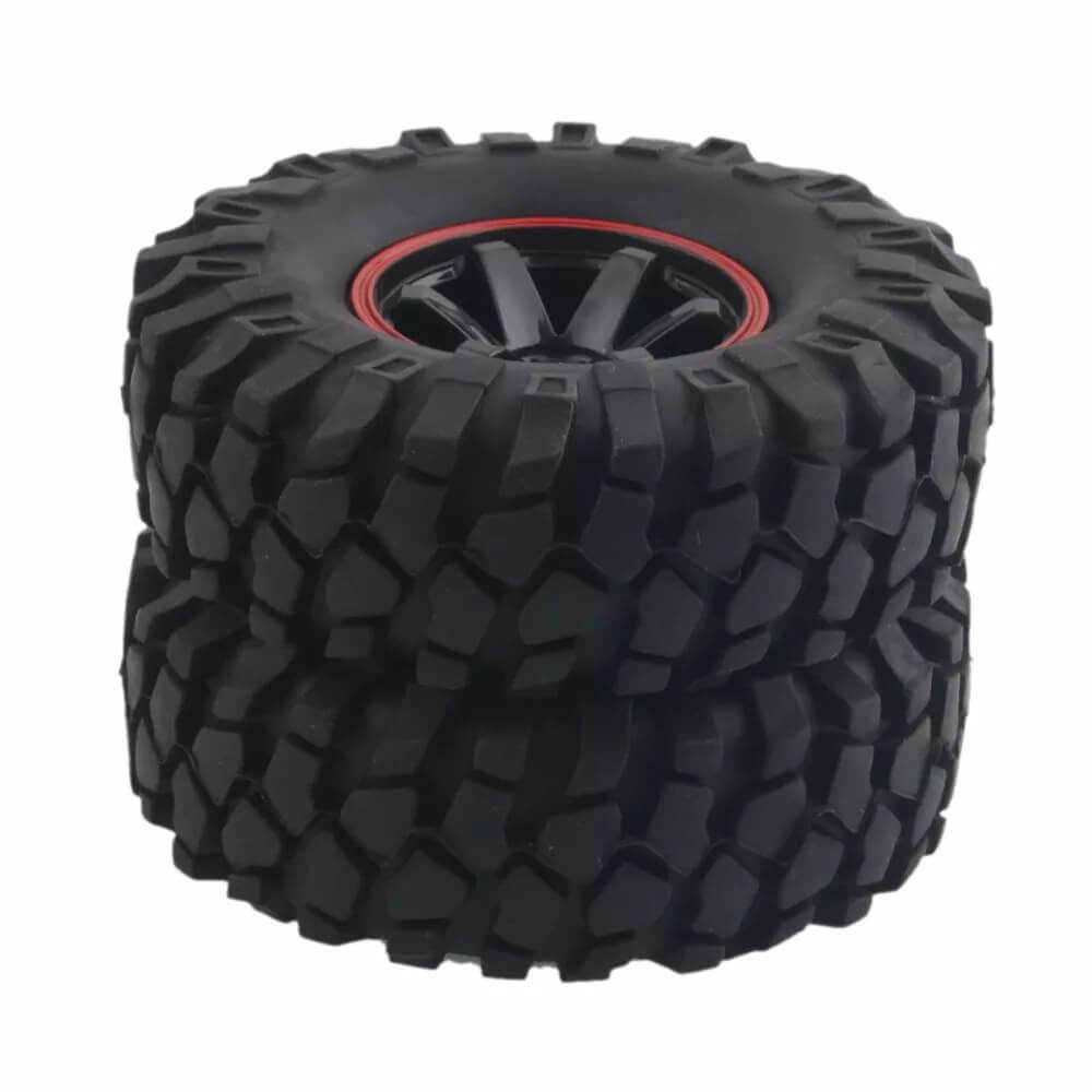 RC Rock Crawler 108mm Tires Pair 1.9" 12mm Hex Wheels