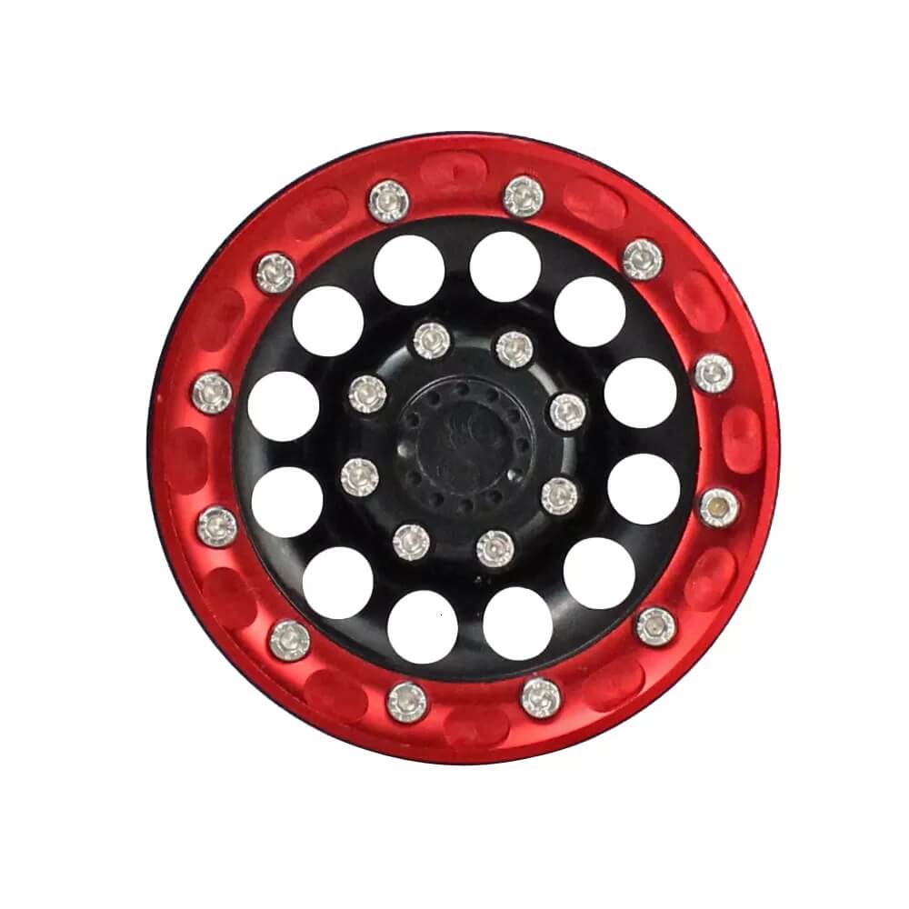 Aluminum Alloy 1.9" Beadlock Rims Pair for 1/10 RC Rock Crawler