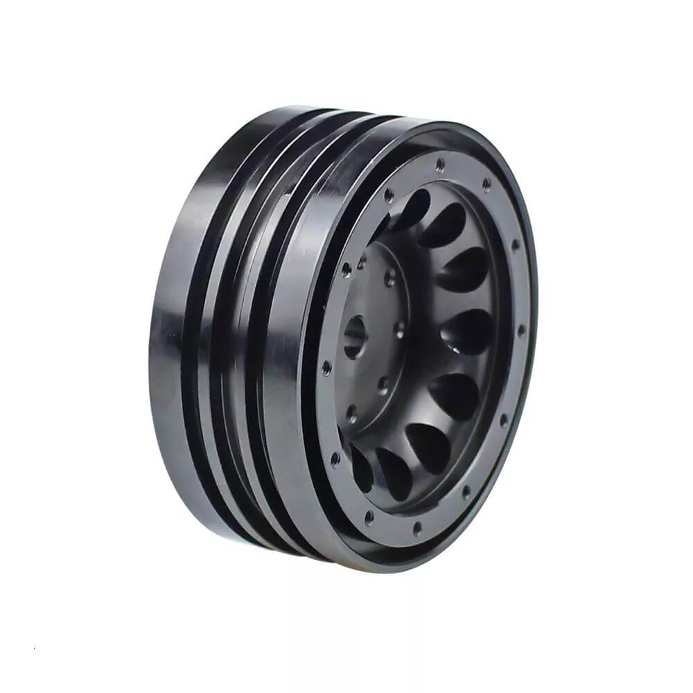 Aluminum Alloy 1.9" Beadlock Rims Pair for 1/10 RC Rock Crawler