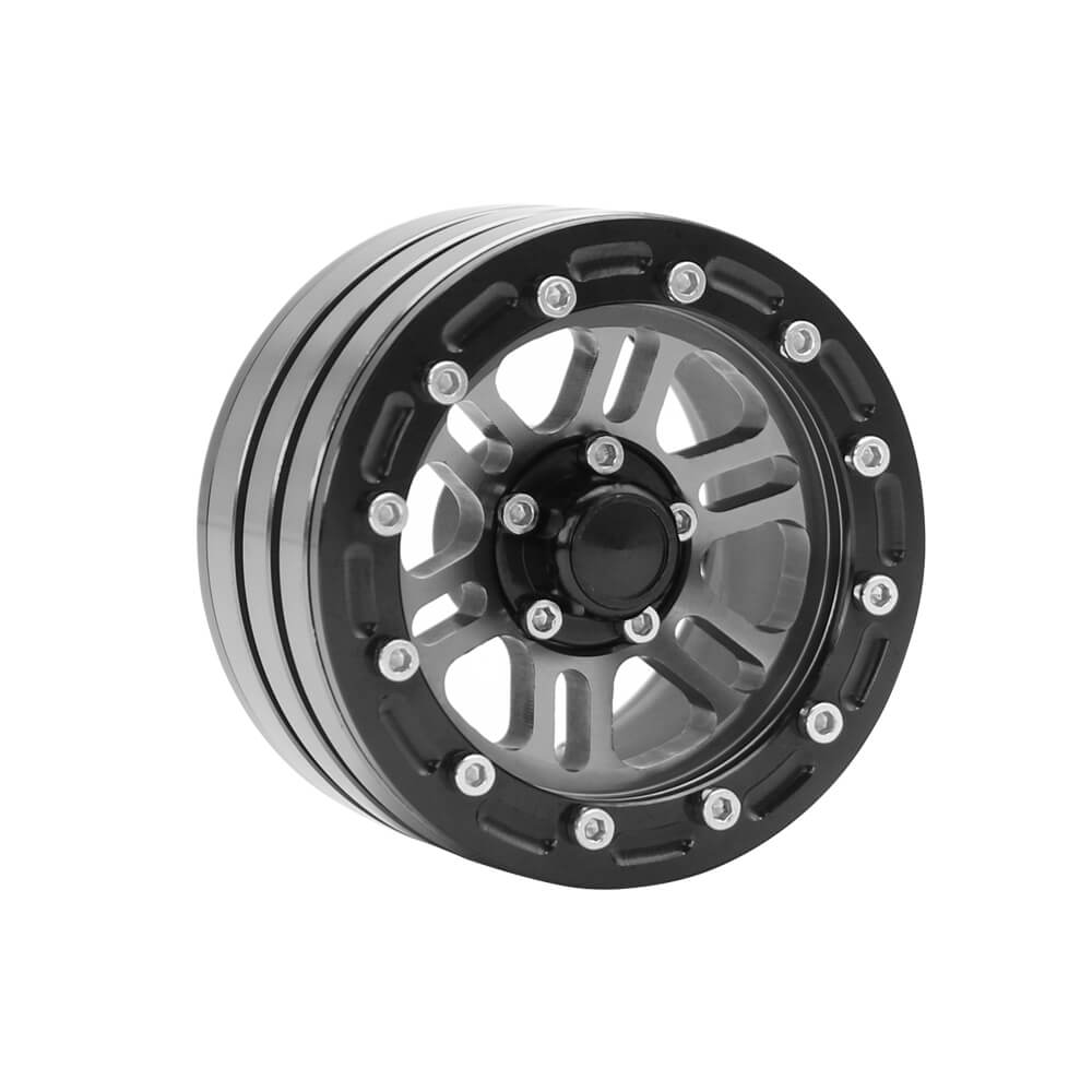 MONARA Beadlock 1.9" Rim & Tires for 1/10 RC Rock Crawler