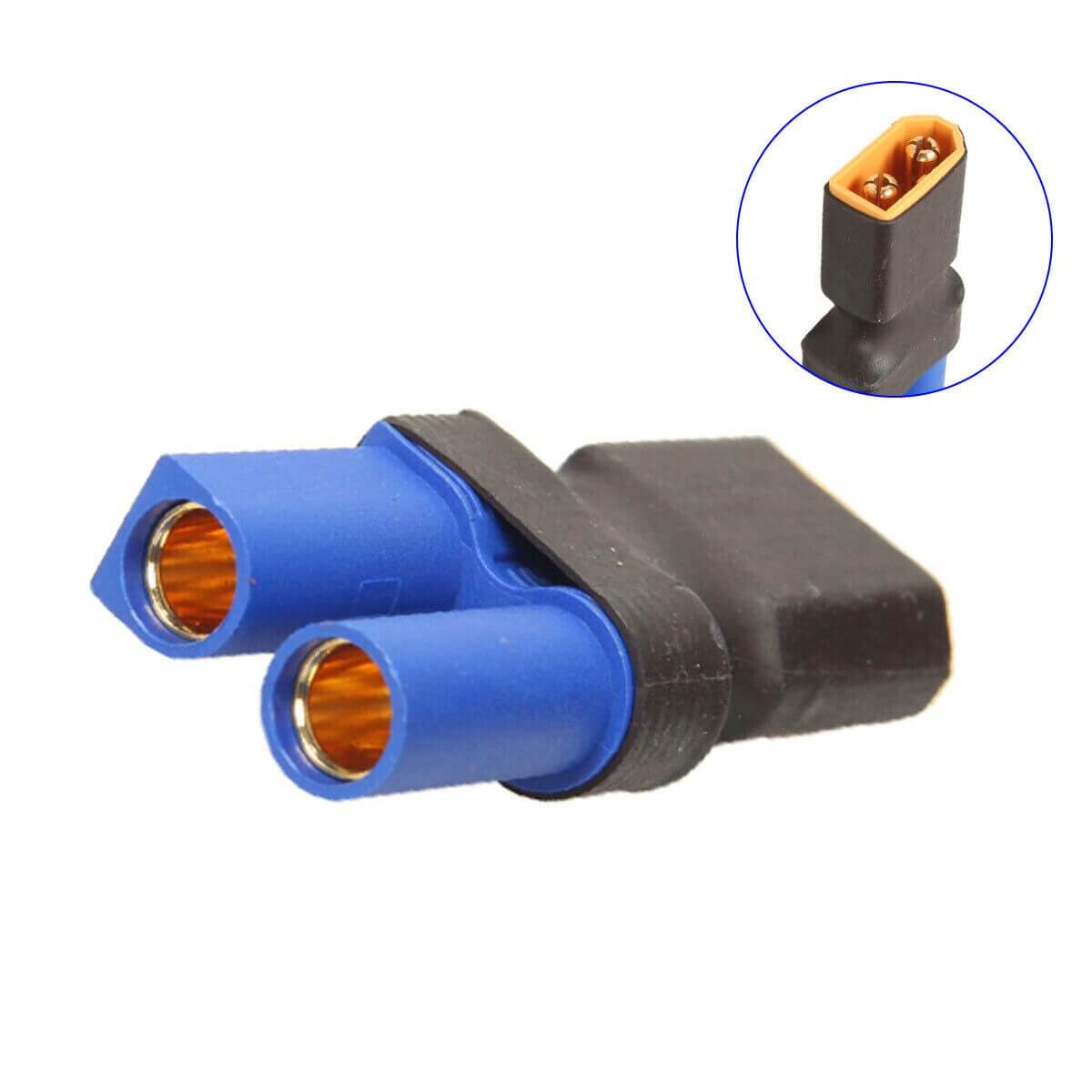 EC5 Female Connector to XT60 Male Plug Adapter