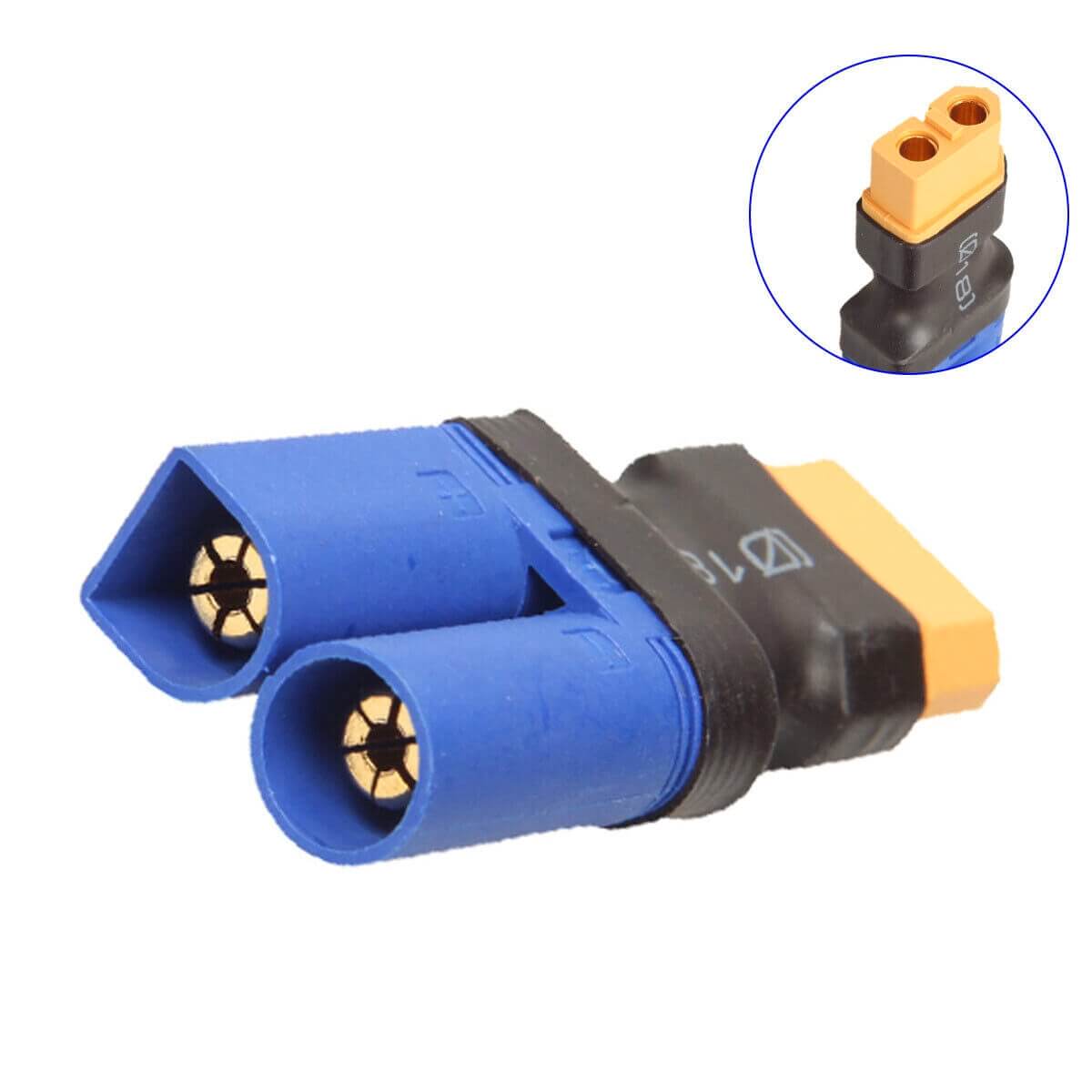 EC5 Male Connector to XT60 Female Plug Adapter