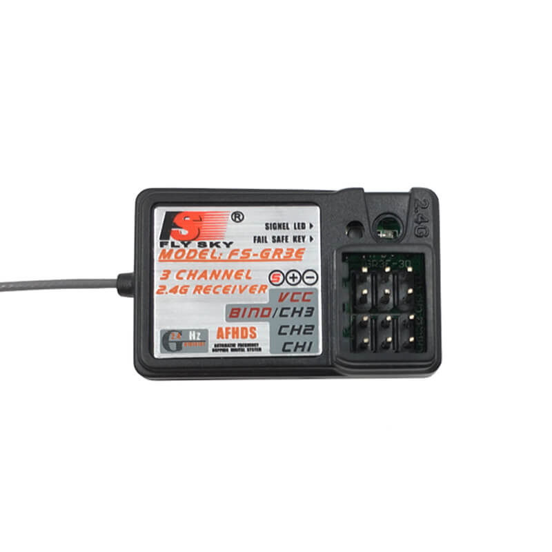 Flysky FS-GR3E 2.4G 3 Channel Receiver with Fail-safe