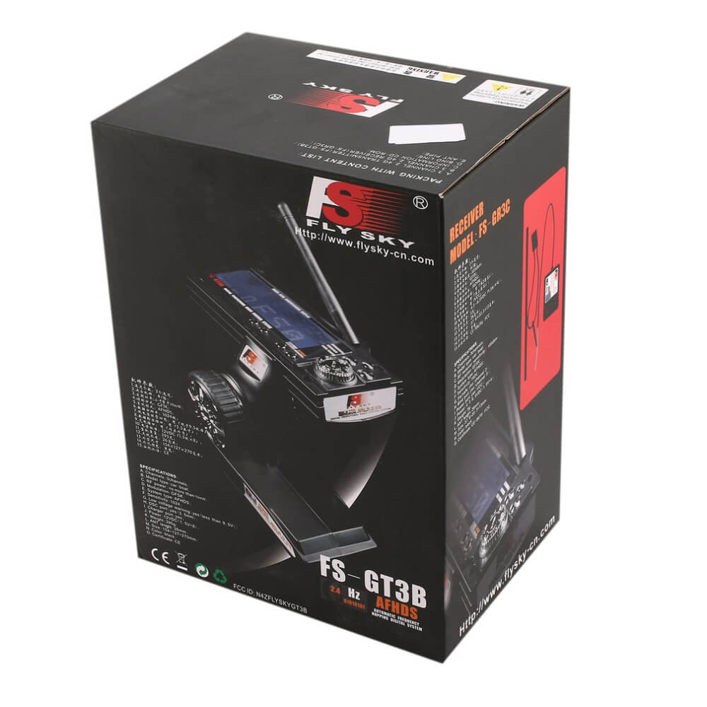 Flysky FS-GT3B 2.4G 3CH Transmitter With GR3E Receiver