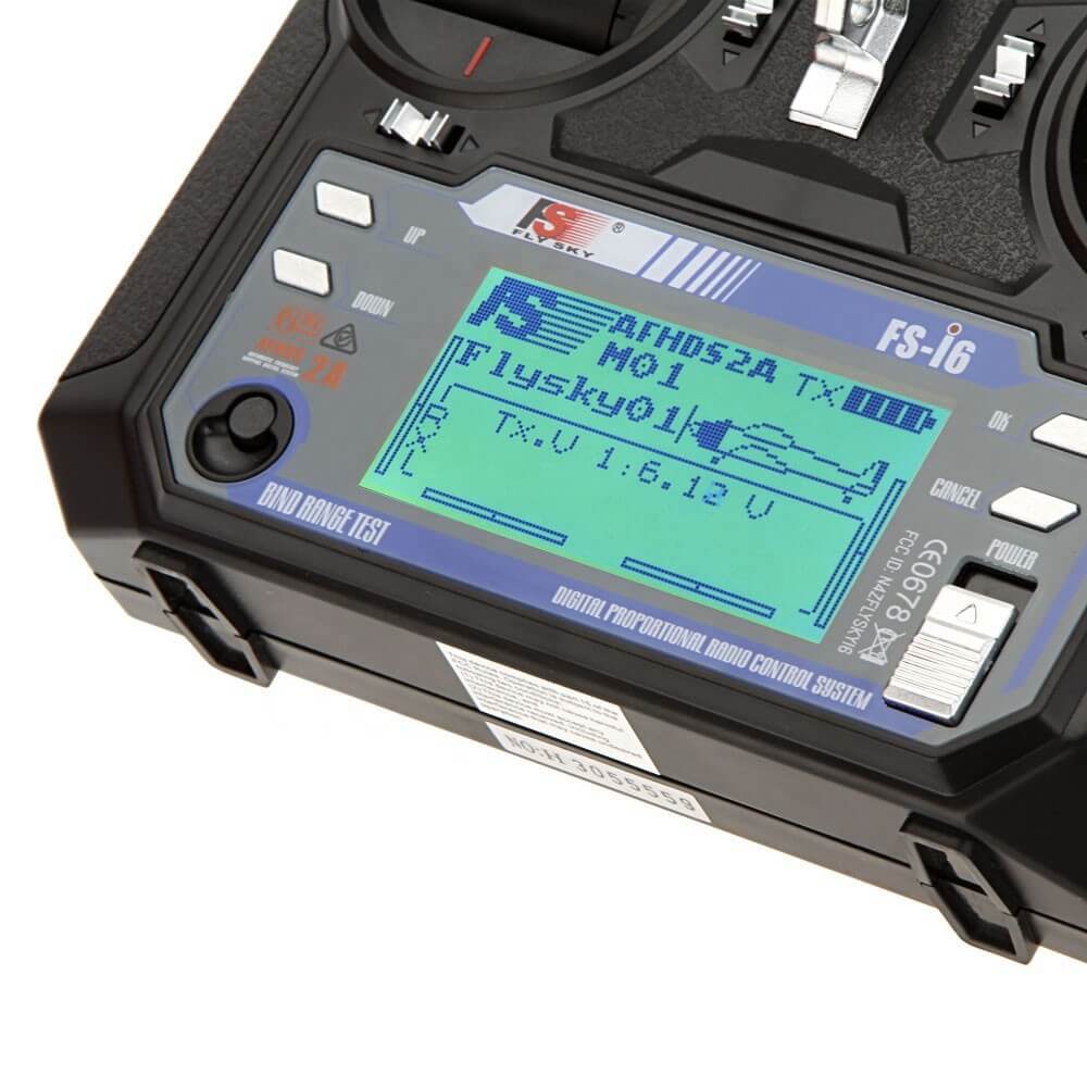 Flysky FS-i6 Radio 6 Channels Transmitter with Receiver