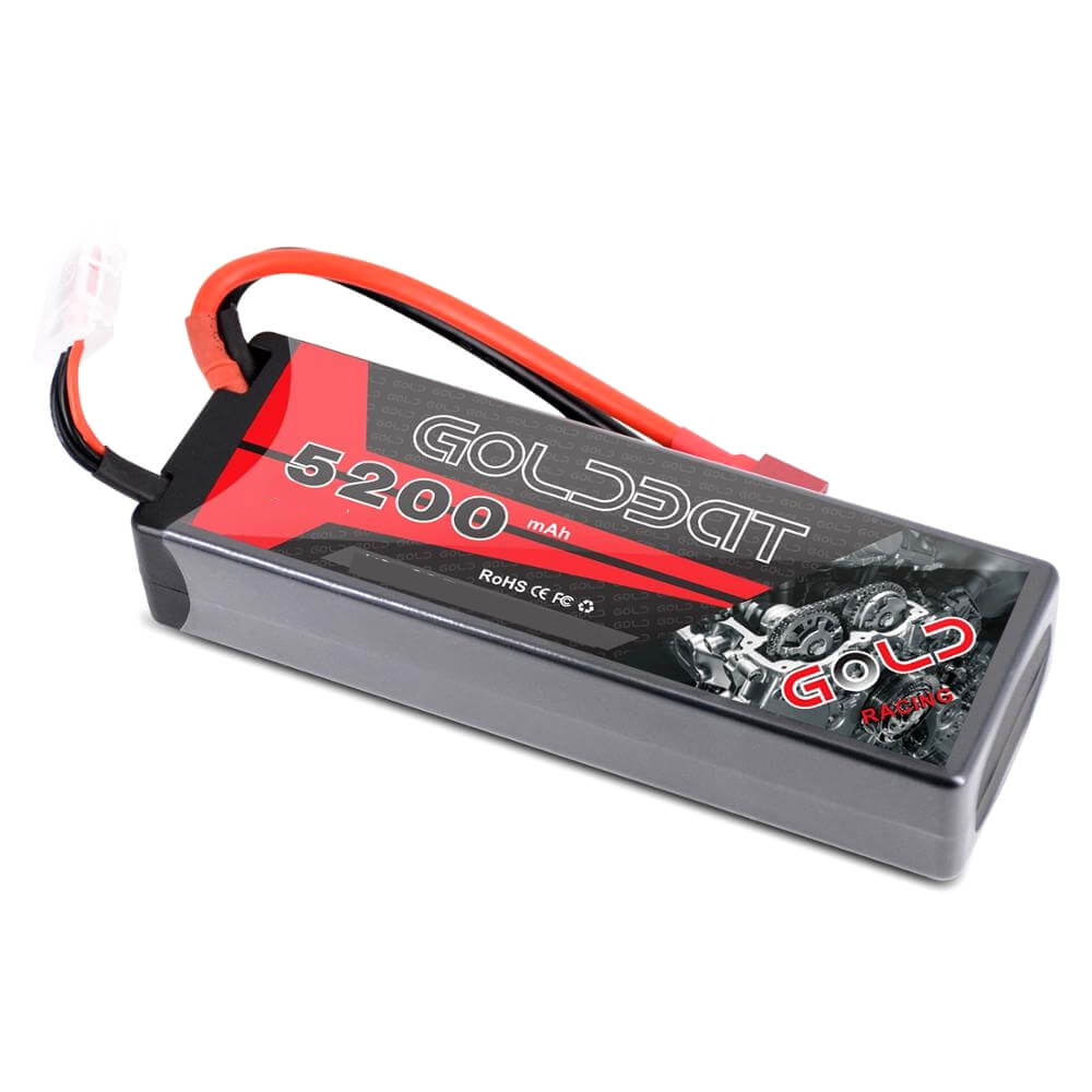 GoldBat 5200mAh 2S 7.4v 80C LiPo RC Battery