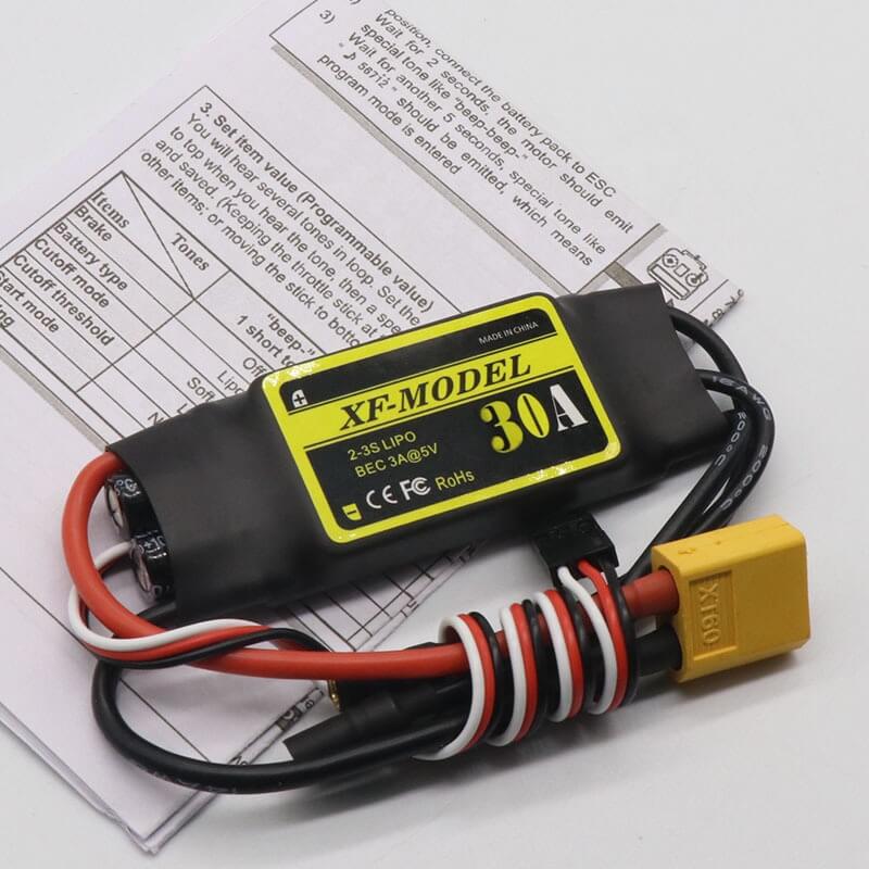 XF-Model 30A Brushless ESC With BEC