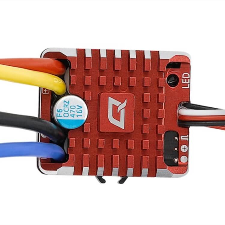 HobbyWing QuicRun WP 1080 Brushed 80A ESC with Programming Card