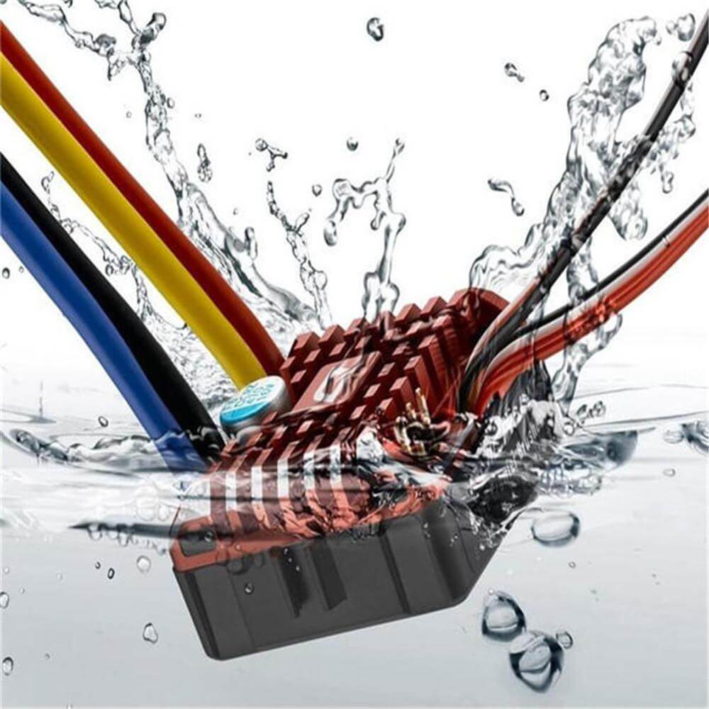 HobbyWing QuicRun WP 1080 Brushed 80A ESC with Programming Card