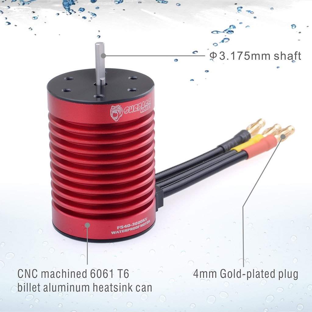 Surpass Hobby Waterproof F540 Brushless Motor-