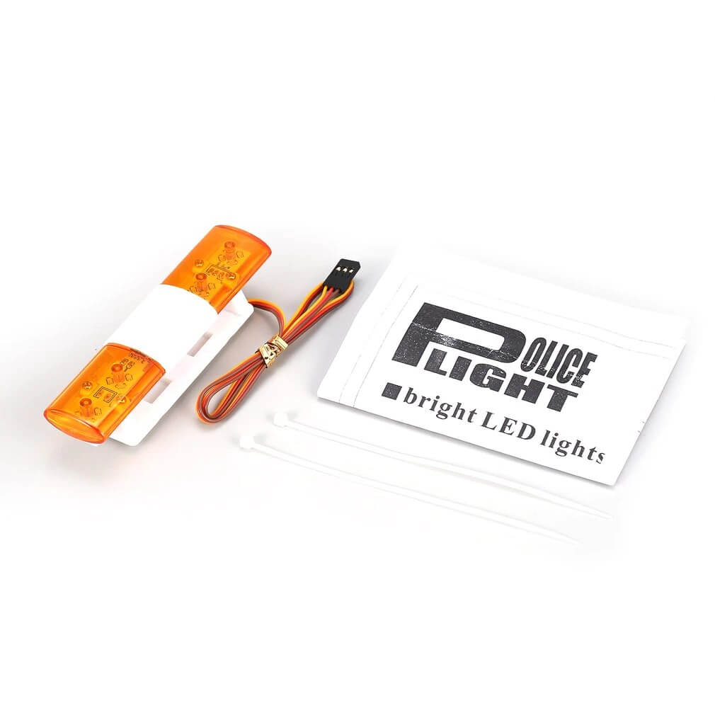 Emergency LED Police Flashing Light Kit for RC Car Truck