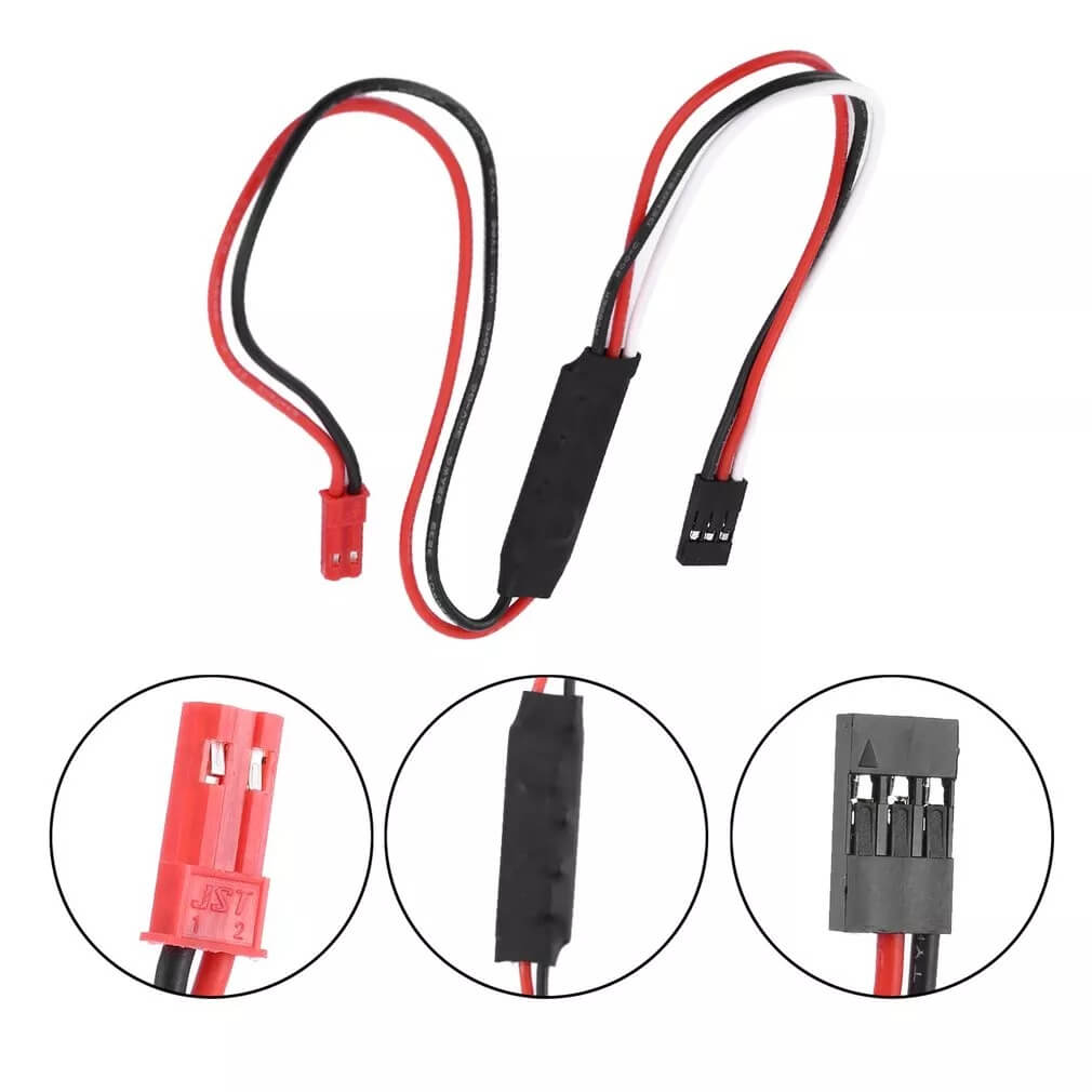 RC Winch Controller CH3 Receiver Connector Cable