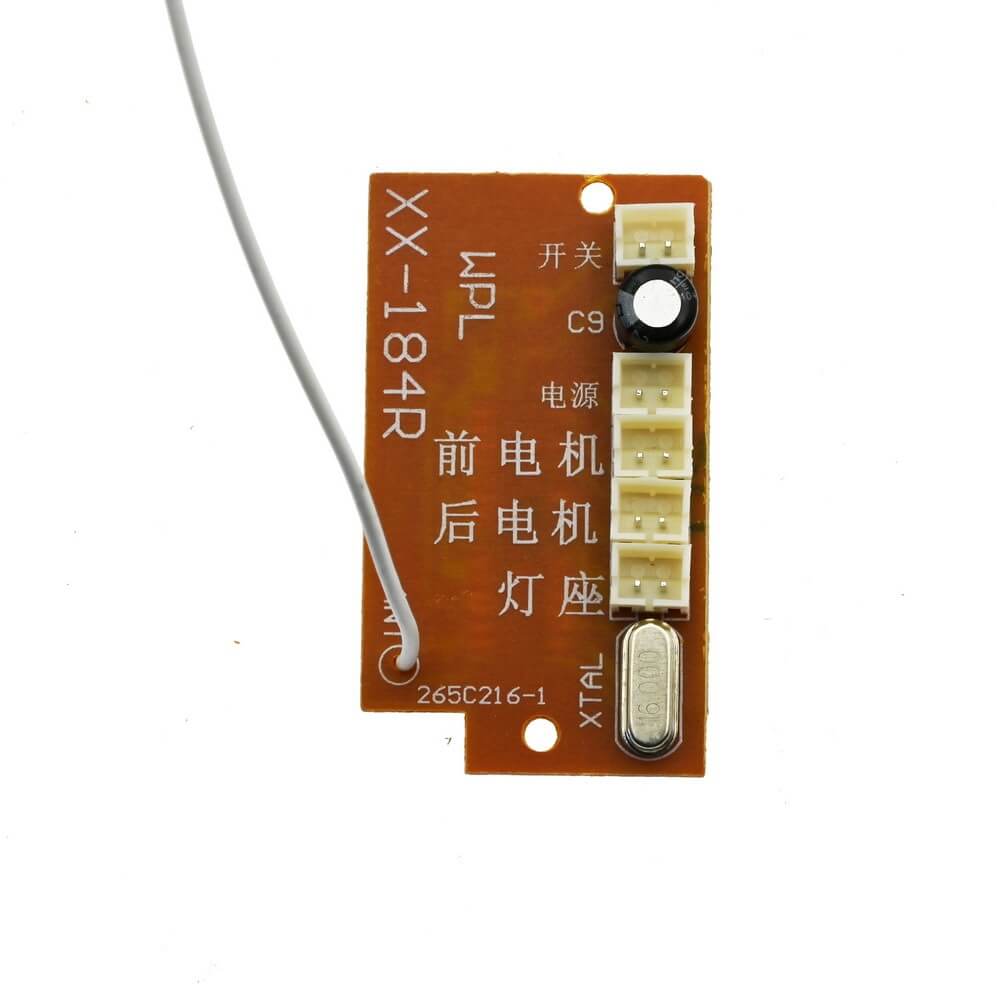 WPL Receiver Board for 6v Half Scale Models