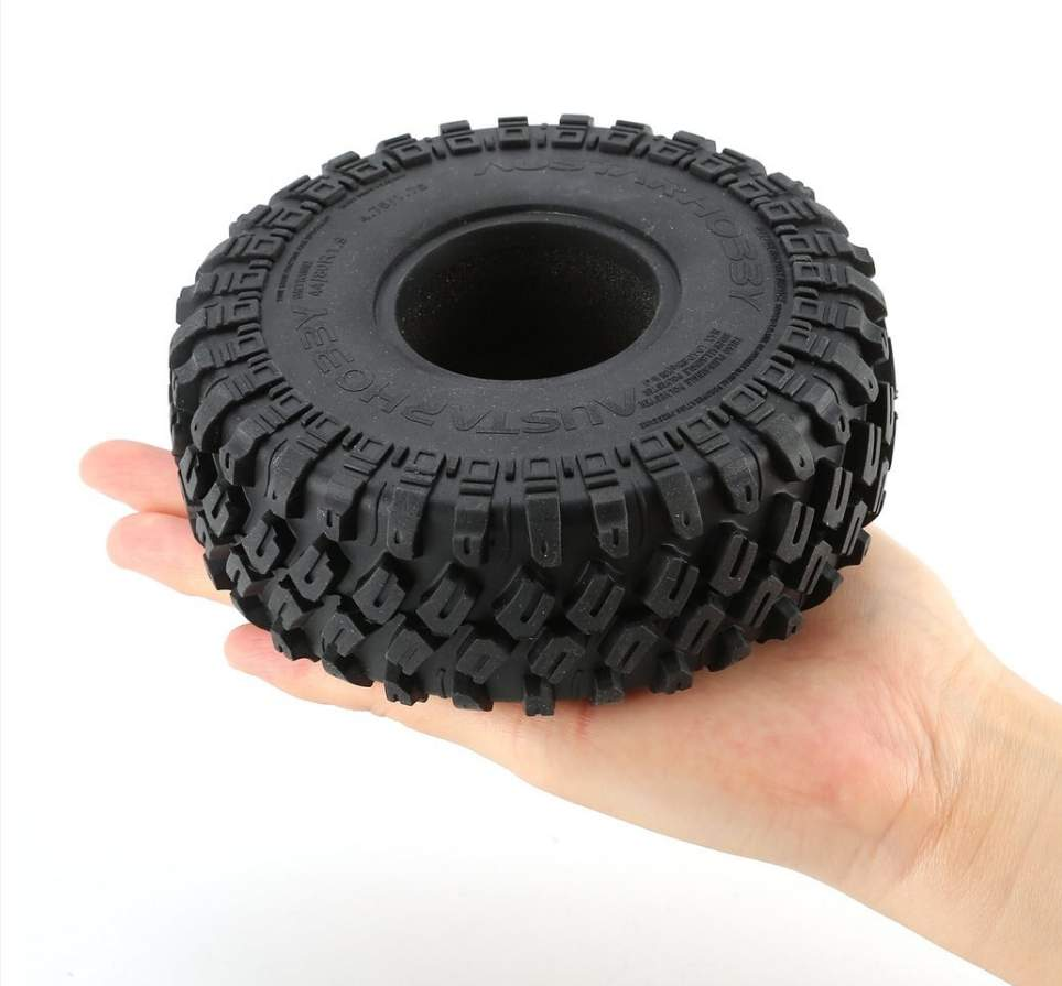 4pcs AUSTAR AX-7020 1.9 Inch 122mm Tires-1:10
