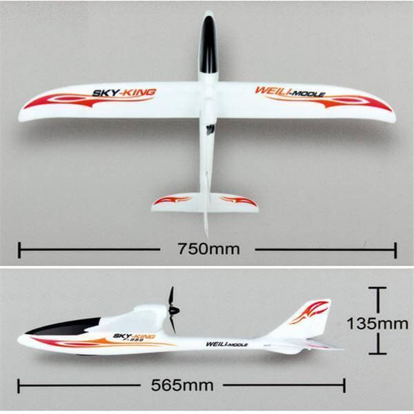 WLtoys F959S 2.4G 3CH Skyking RC Airplane