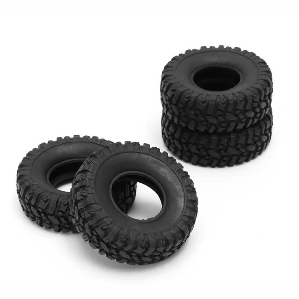 WPL Soft Tires for 1/16 RC Rock Crawlers