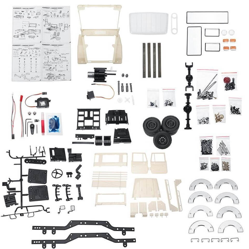 WPL C44KM 1:16 Metal Edition 4wd Truck -KIT Version