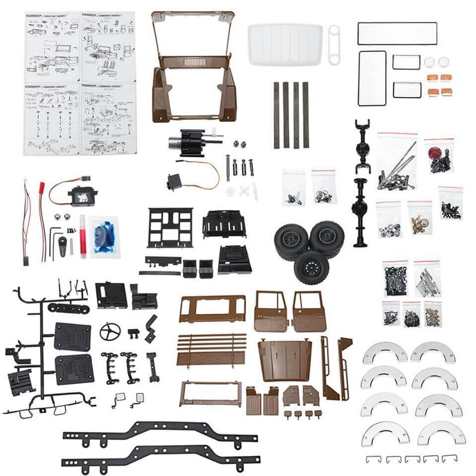 WPL C44KM 1:16 Metal Edition 4wd Truck -KIT Version