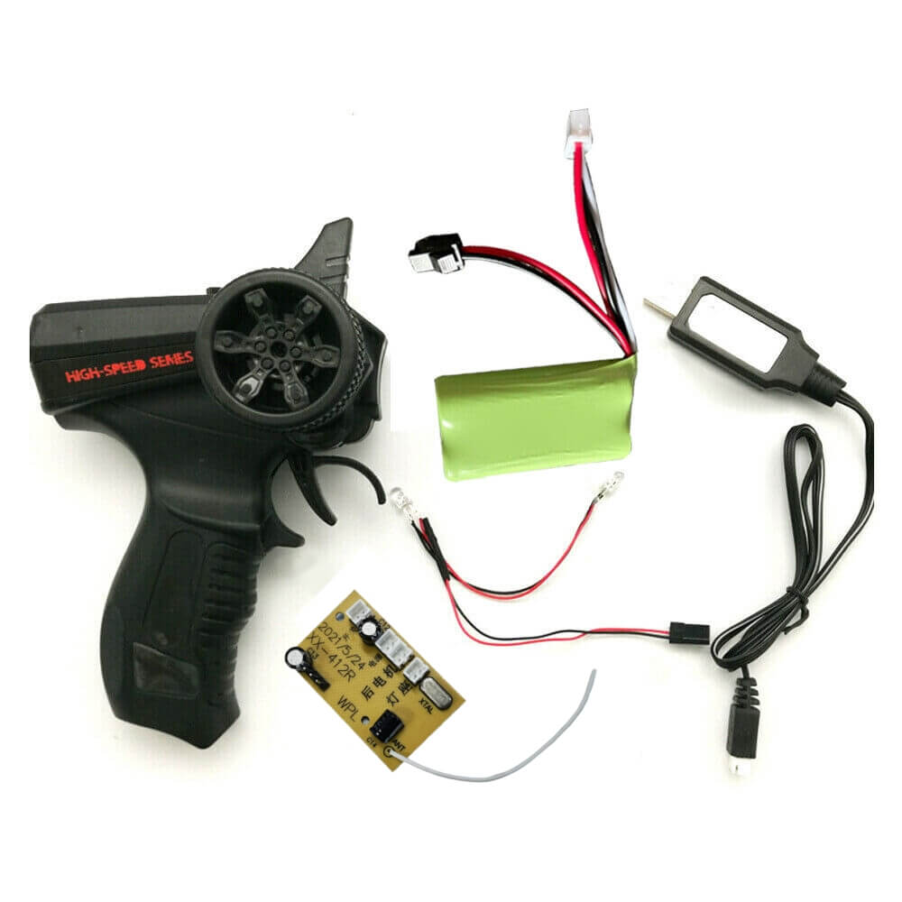 WPL Electronics Pack- Transmitter, Receiver, Battery, Charger, Connectors