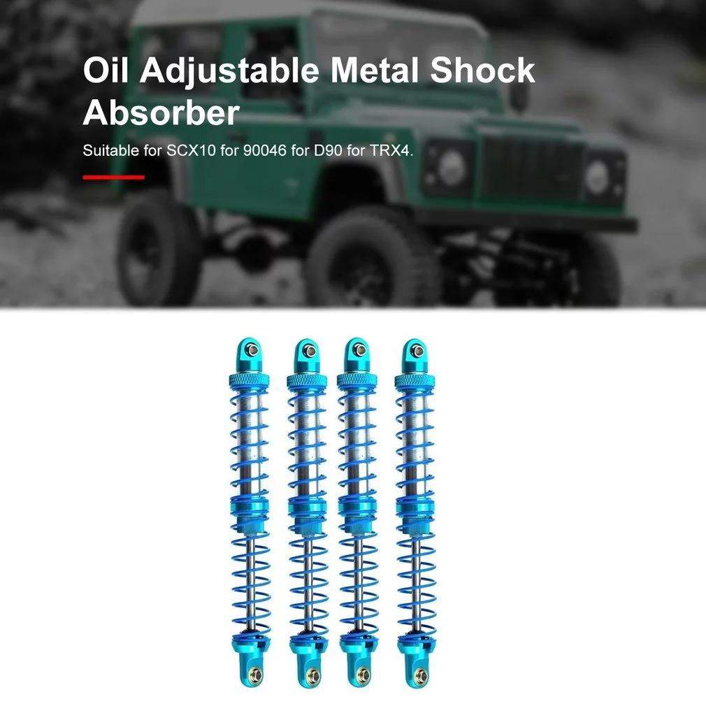 4pcs RC Rock Crawler Metal Shock Absorbers-