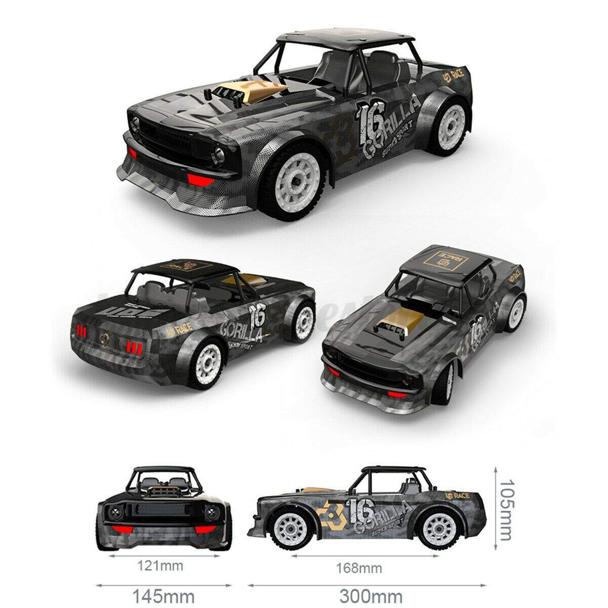 SG-1604 1:16 2.4G 4WD 30km/h RC Drifting Car-