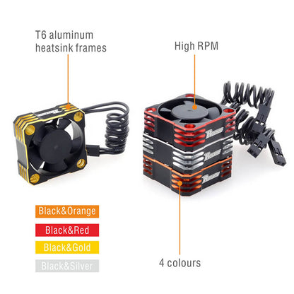 28000RPM Aluminium 30x30x10mm Cooling Fan for RC Motors