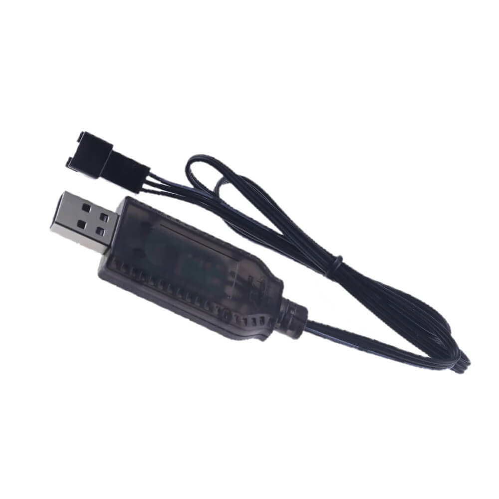 7.4V 1000mAh USB Charger Cable for MN78 MN82 MN128 RC Rock Crawler Batteries