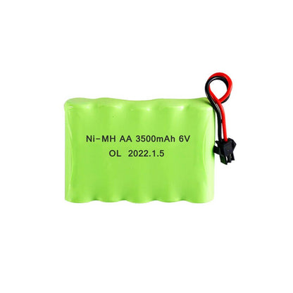 3500mAh 6V Rechargeable NiMH Battery Pack