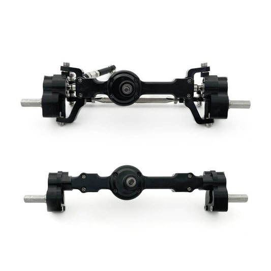 Aluminium Front & Rear Portal Axle Set for MN 1/12 RC Crawlers