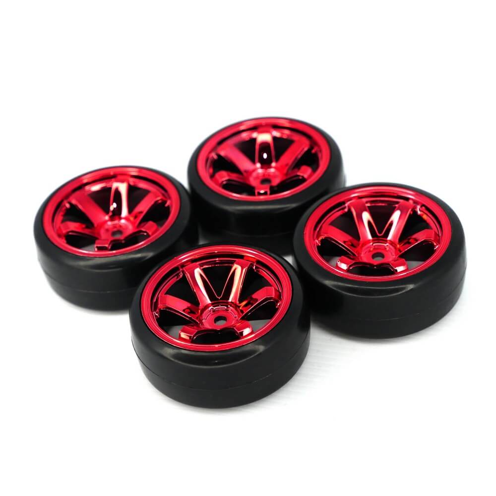 Hard Plastic Drifting Car Wheels for 1 10 RC Cars RC Box RC