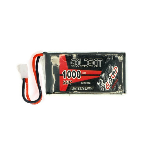 GoldBat 1000mAh 1S 3.7v 25C LiPo RC Battery