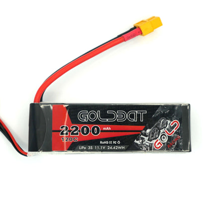 GoldBat 2200mAh 3S 11.1v 120C LiPo RC Battery