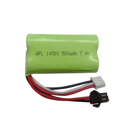 WPL 7.4V 500mAh 2S Li-ion Battery