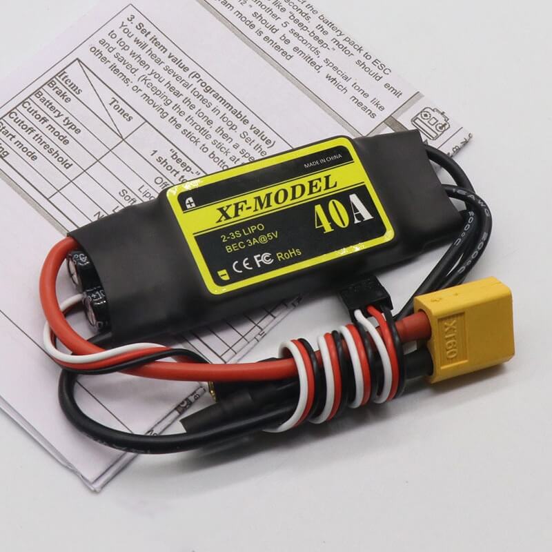 XF-Model 40A Brushless ESC With BEC