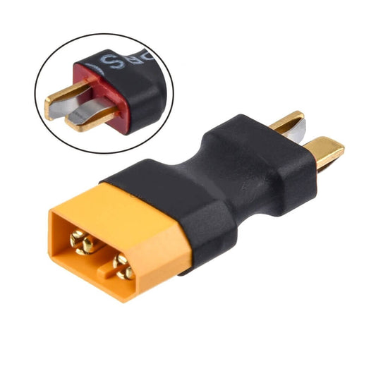 XT60 Male Connector to Male Deans / T Plug Adapter